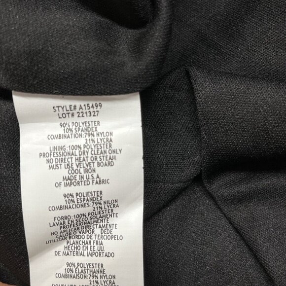 Vtg Betsy & Adam Black Velvet Maxi Dress Size 2 Sheer‎ Cut Out Formal Prom - Picture 13 of 14